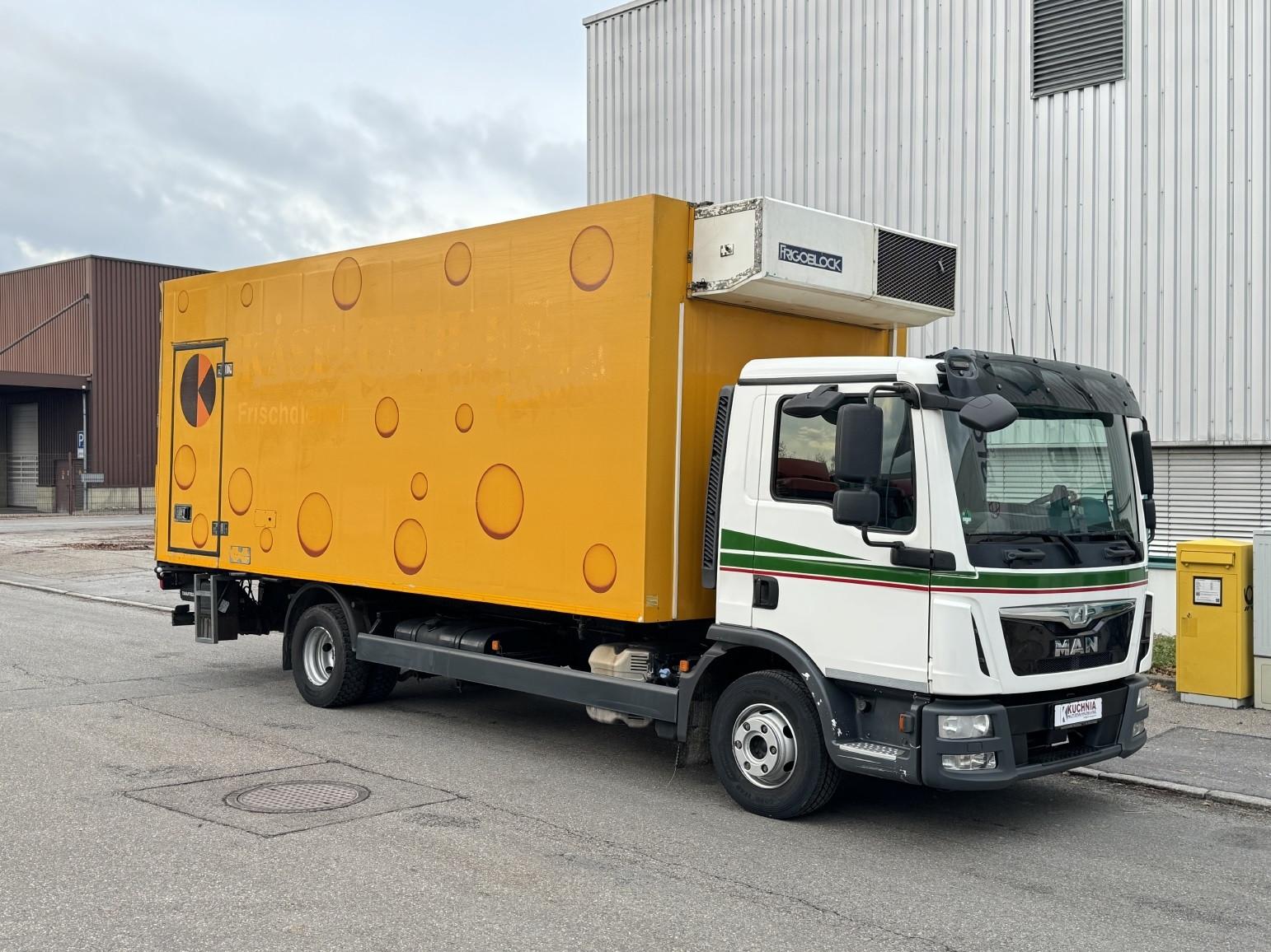 MAN TGL 12.250 Tiefkühlkoffer 6m LBW  E6 Klima Autom