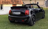 MINI Cooper S Cabrio Cooper S - schwarze MINI Cooper S Cabrio