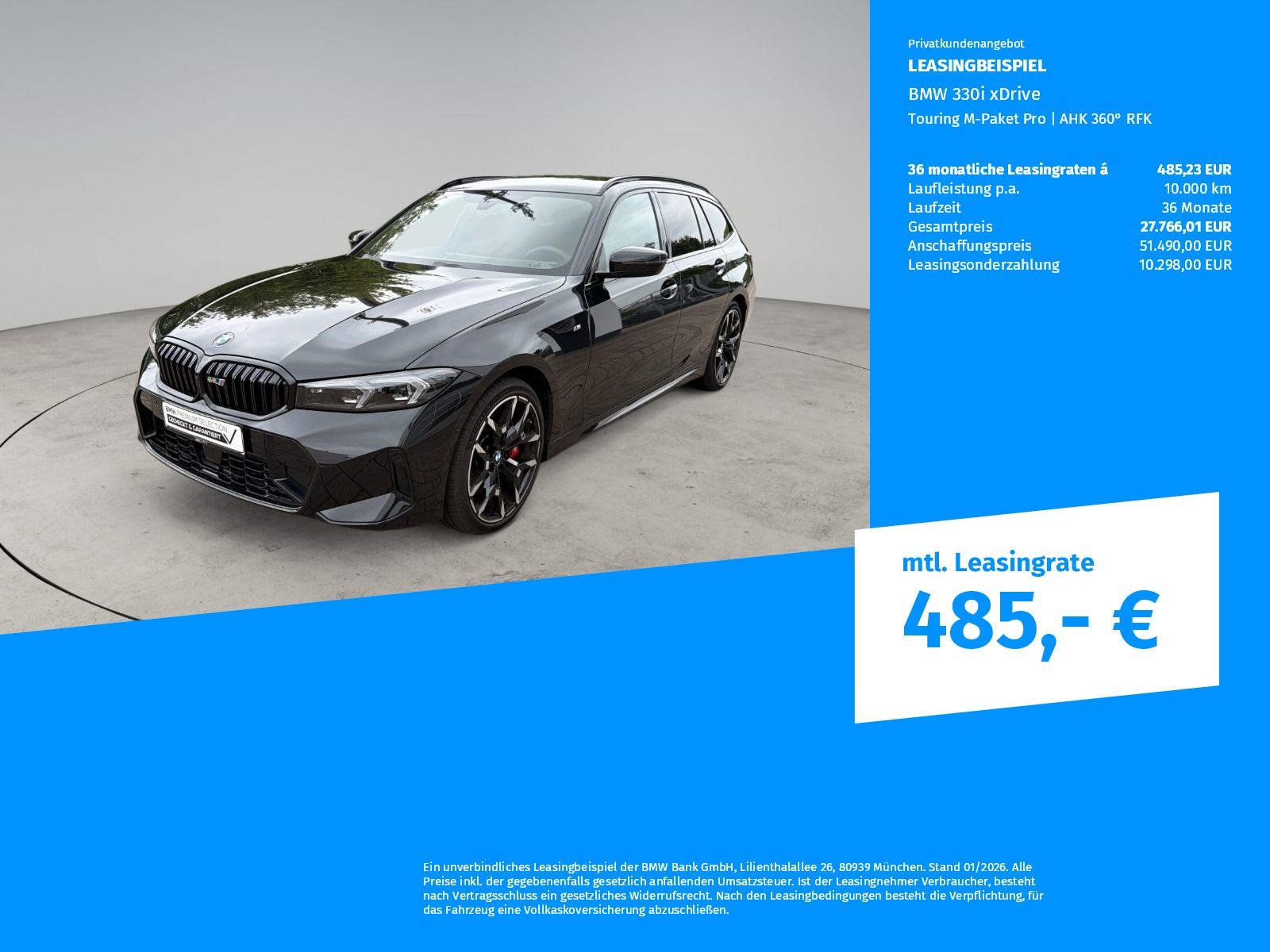 BMW 330i xDrive Touring M-Paket Pro AHK 360° RFK foto 2