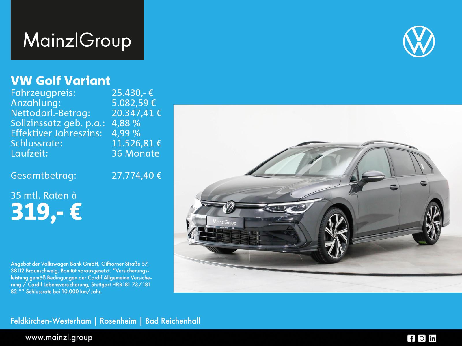 Volkswagen Golf Variant 2.0 TSI DSG R-Line AHK Navi ACC LED