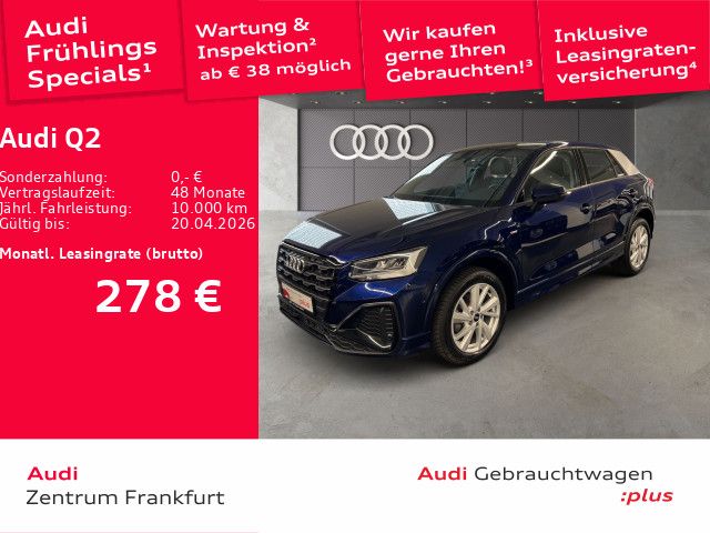 Audi Q2 35 TFSI S tronic S line LED Navi Tempomat DAB