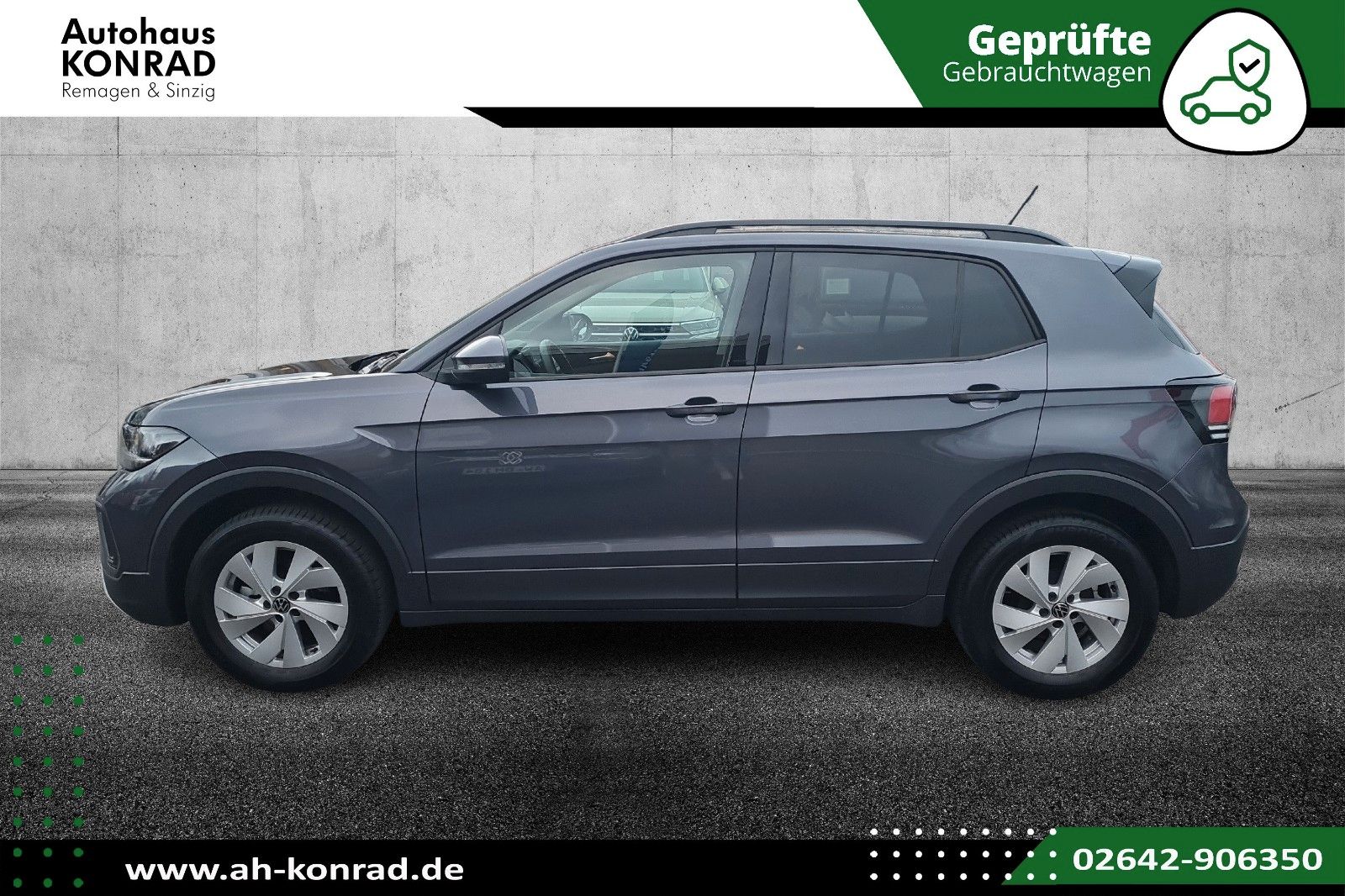 Fahrzeugabbildung Volkswagen T-Cross 1.0 TSI 70 kW Life+AHK+Navi+Kamera