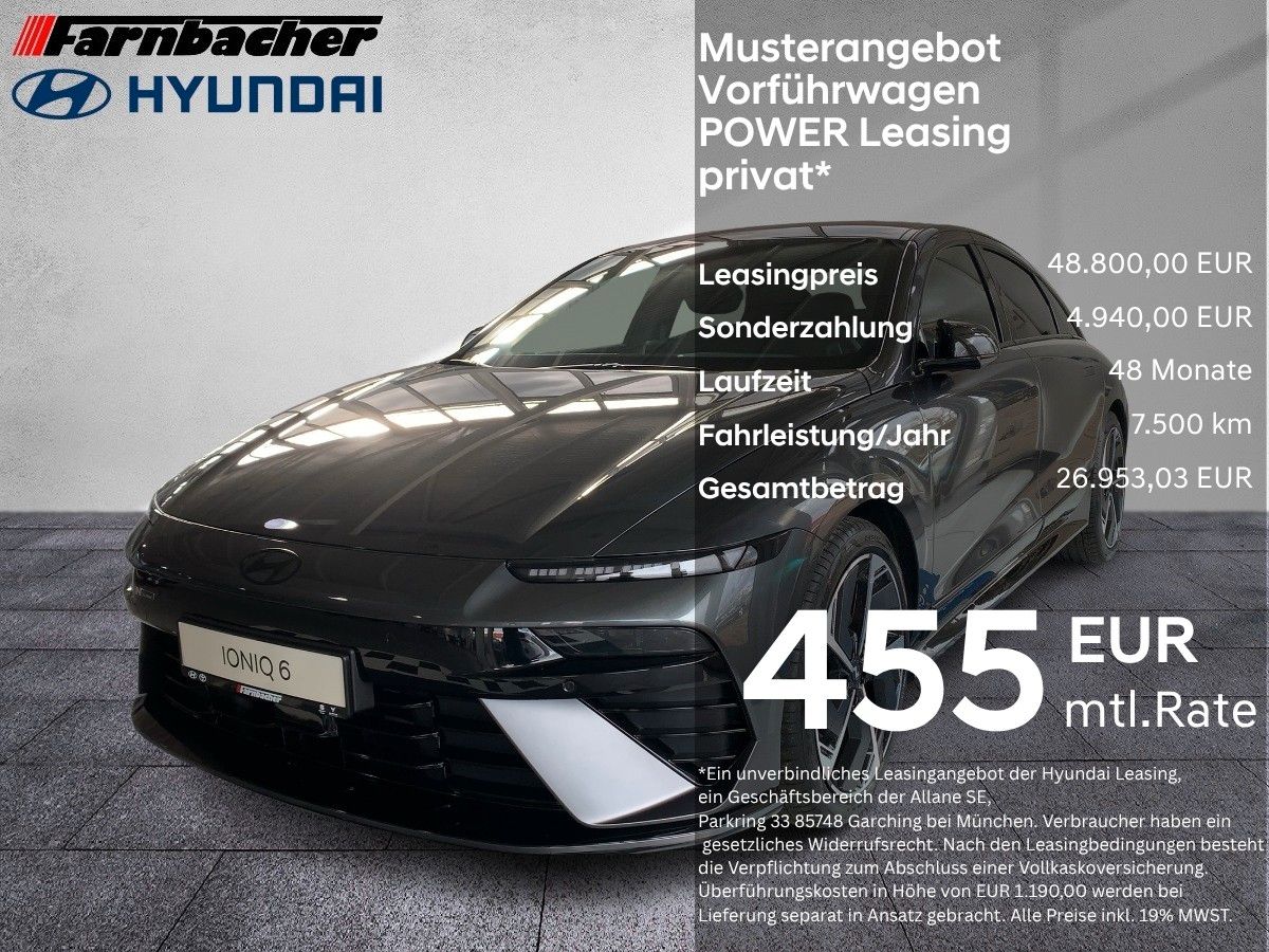 Fahrzeugabbildung Hyundai IONIQ 6 84kWh 239kW Allradantrieb N Line*