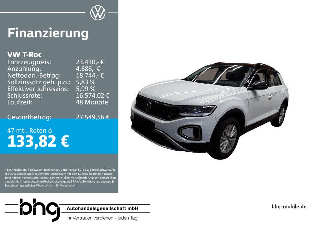 T-Roc 1.0 TSI OPF Life