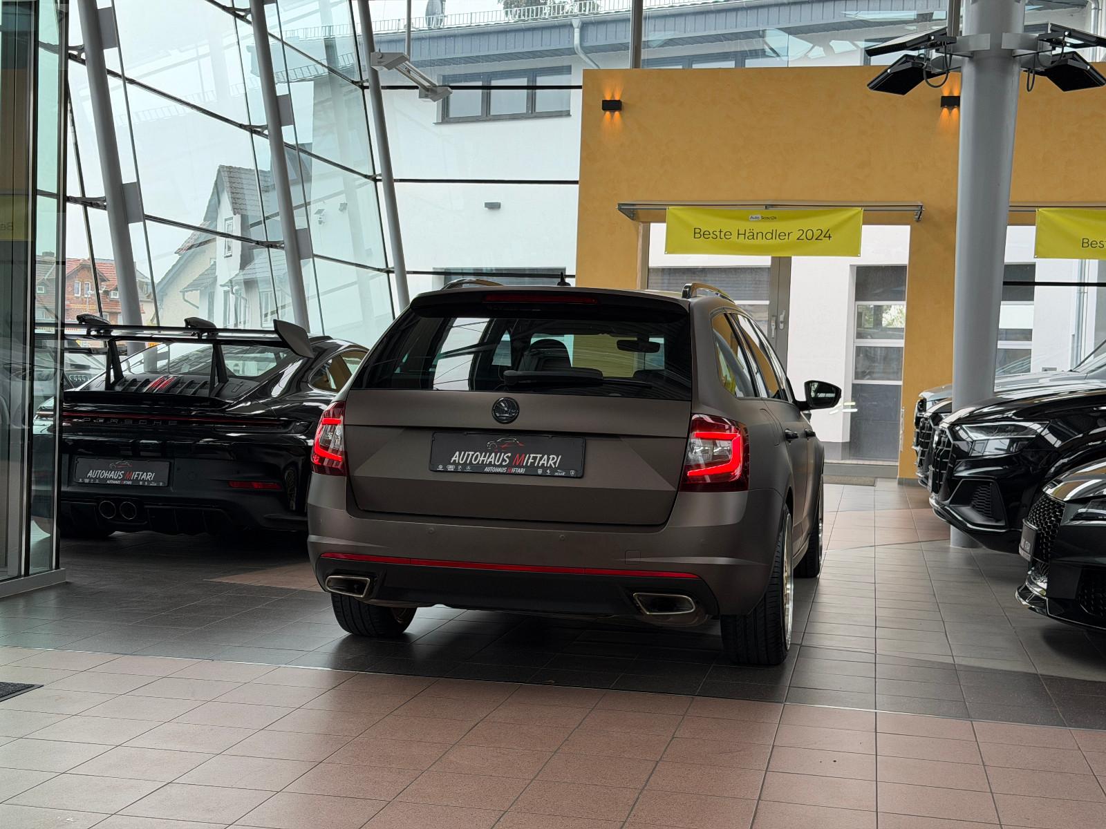 SKODA OCTAVIA COMBI RS 2.0 TSI DSG 230CH - BLACK DESIGN - JANTES BORBET - ENTRETIEN SKODA