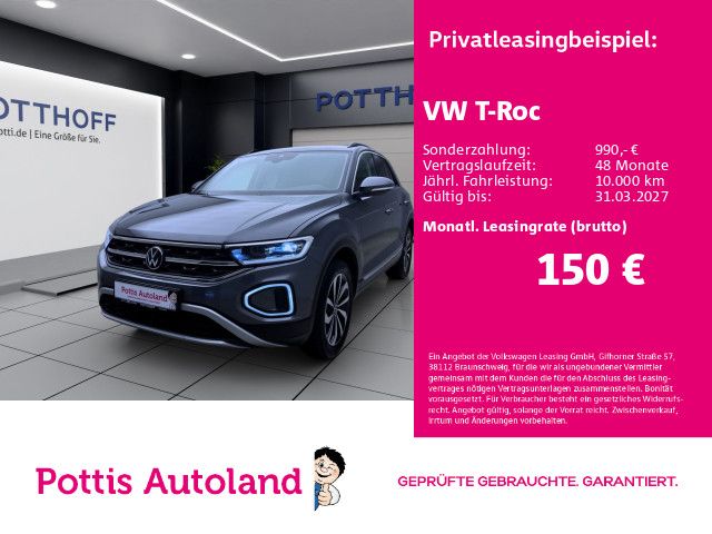 T-Roc 1.0 TSI STYLE NAVI KAMERA KLIMA SHZG