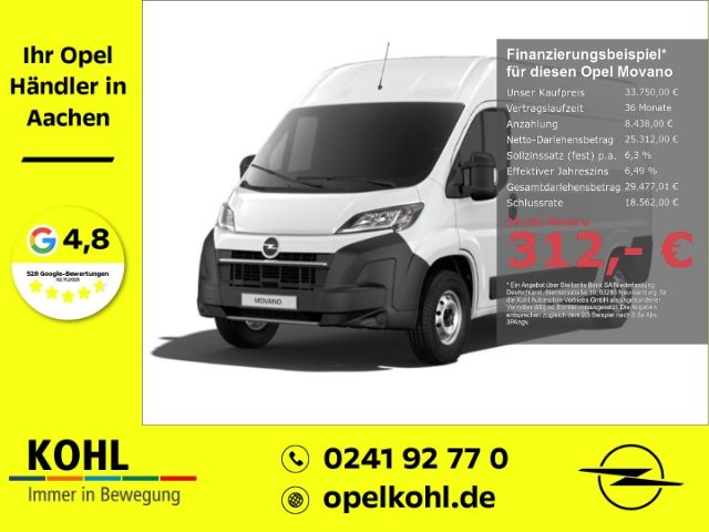 Opel Movano Cargo L2H2 3,5t 2.2D BlueHDi 140 PS AHK  