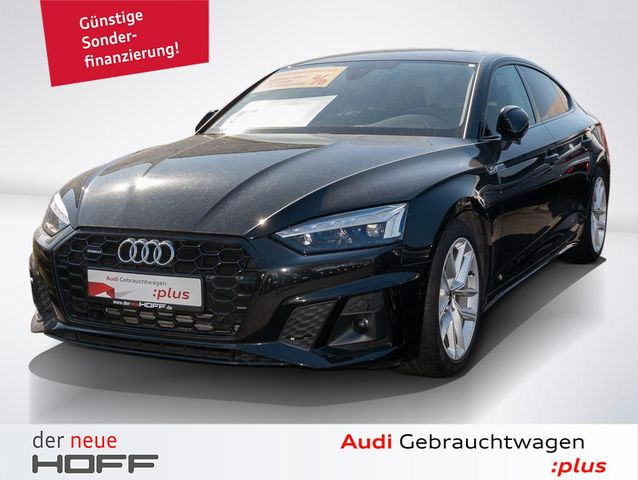 Audi A5 Sportback S line 40 TFSI Optik schwarz Leder