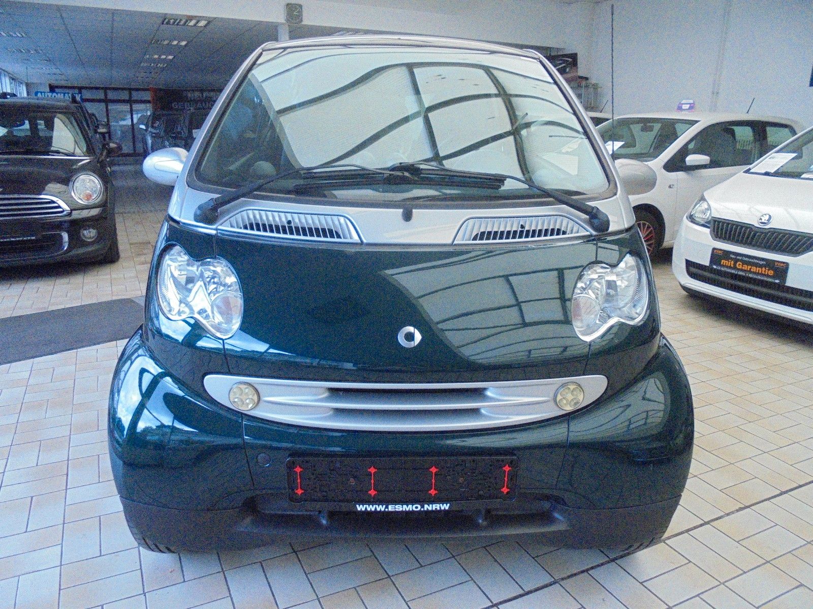 Fahrzeugabbildung Smart ForTwo Automatik/Klima/Panoramadach/Tüv neu/