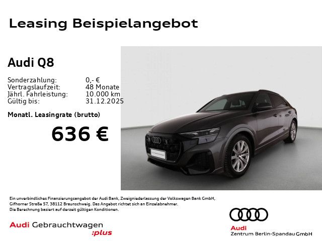 Audi Q8 45 TDI qu. tiptronic *MATRIX*HuD*AHK*LUFT*
