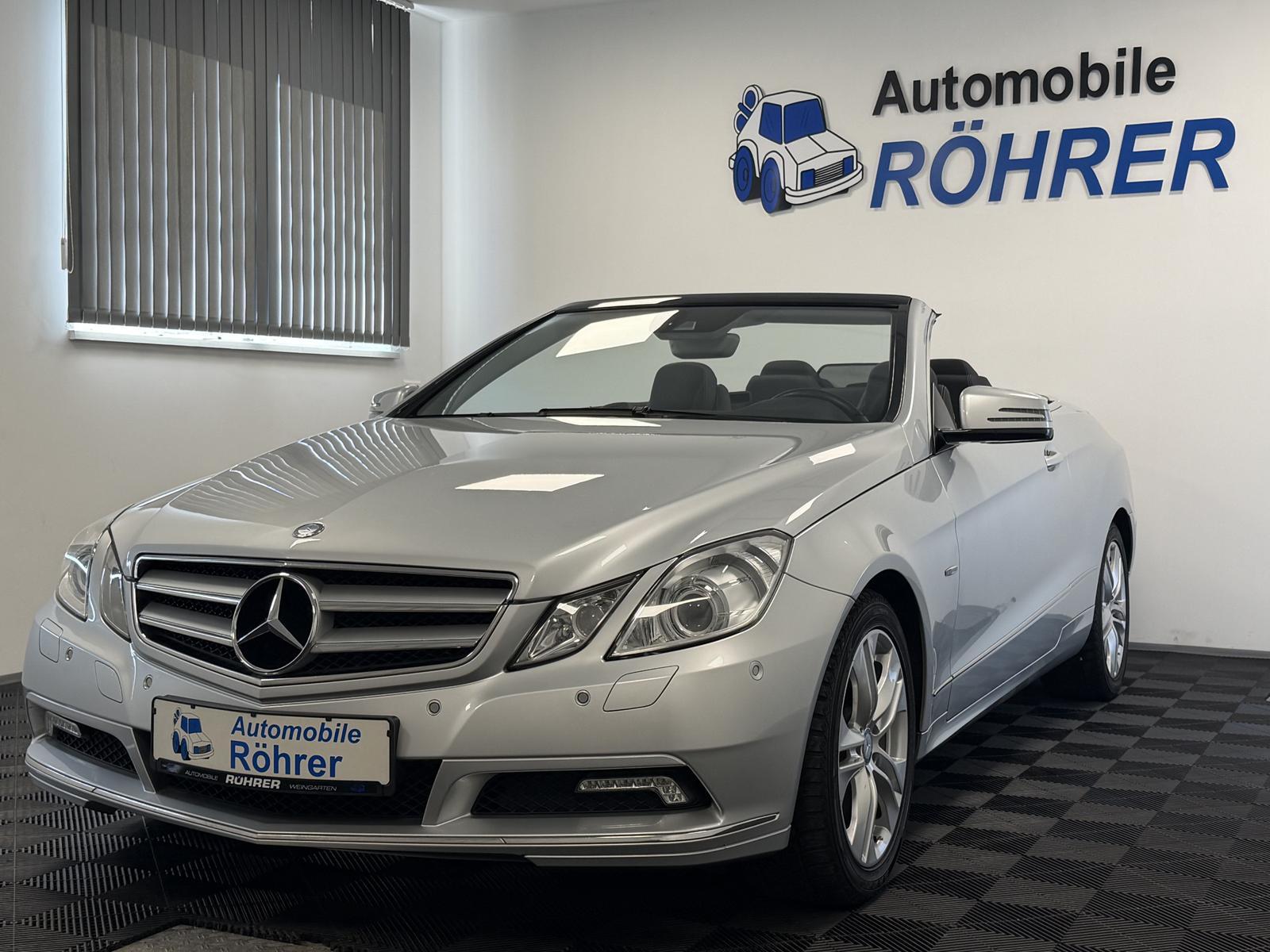 Mercedes-Benz E 200 CGI Cabrio Aut. Airscarf Bi-Xenon Navi PDC
