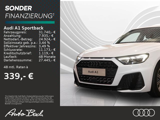 Audi A1 Sportback S line 25 TFSI 70(95) kW(PS) Schalt