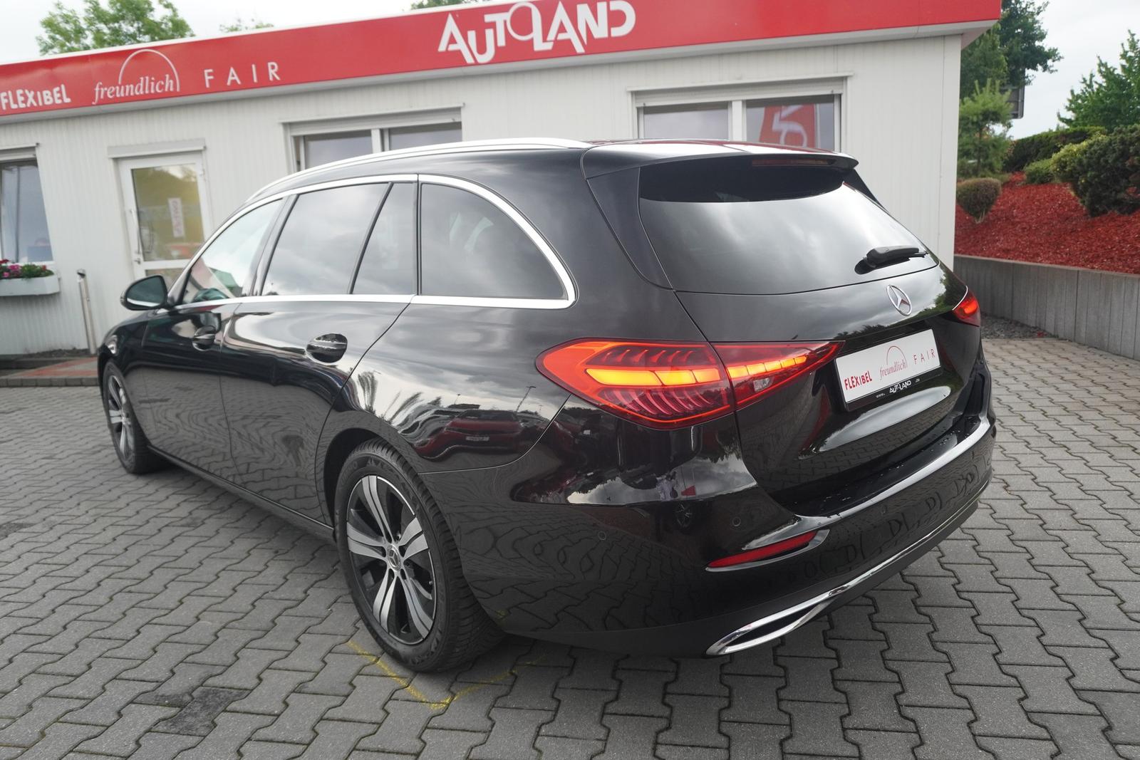 Mercedes-Benz C-Class C200 d T Avantgarde 9G-Tronic LED Navi Teilleder, миниатюра 4