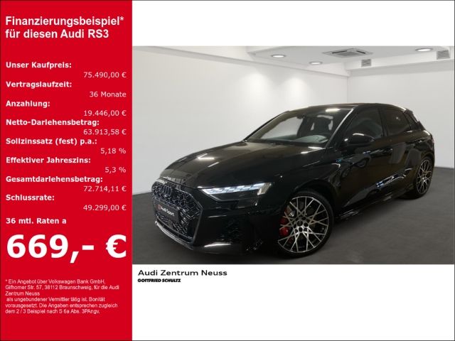 Audi RS3 SPORTBACK QUATTRO S-TRONIC SOFORT VERFÜGBAR