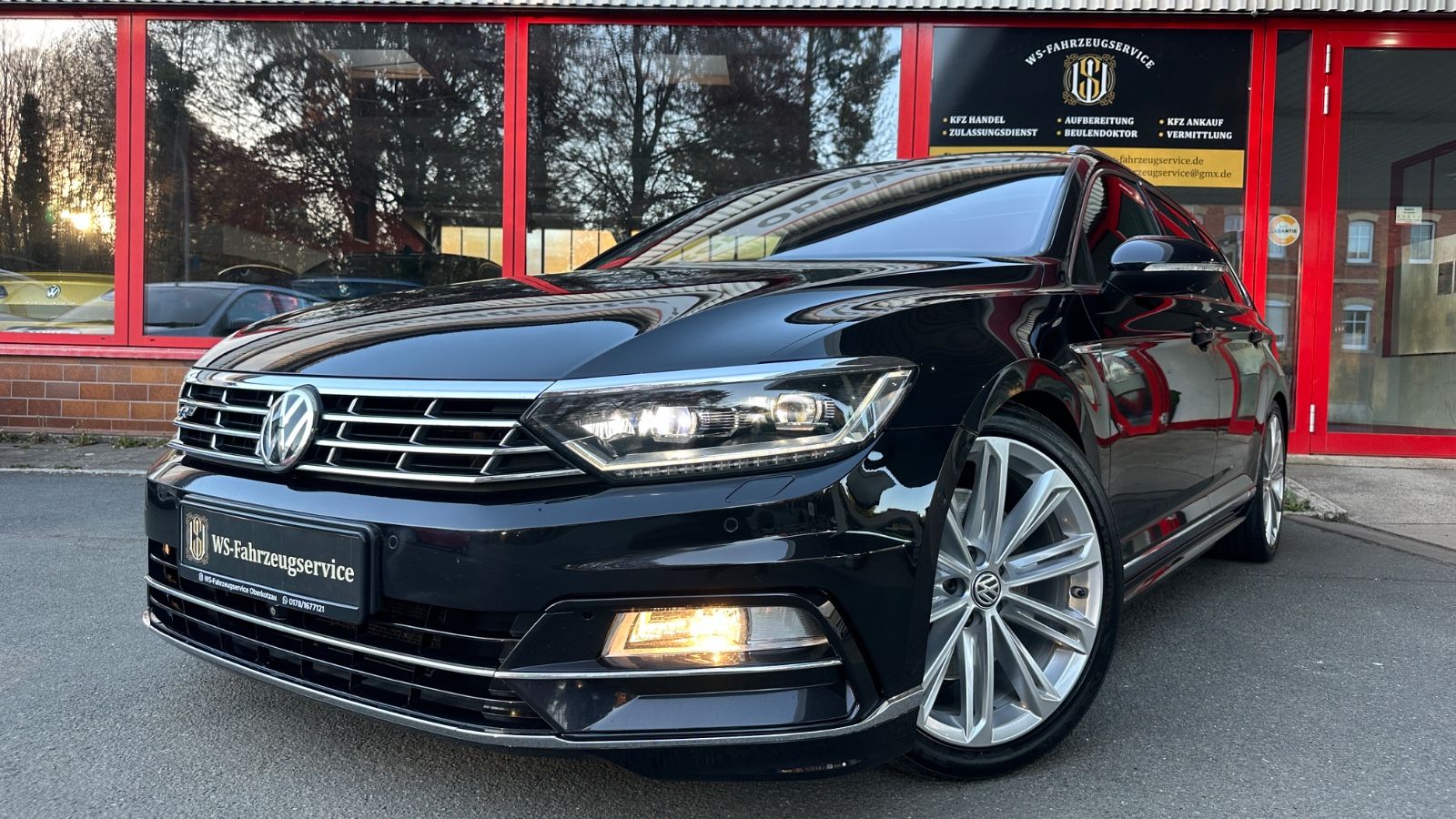 VW Passat/R-Line/4Motion/R19/LED/Pano/Leder/360°