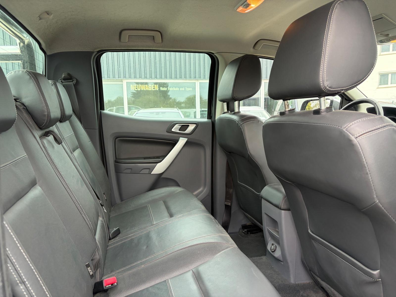 Ford Ranger Limited Double Cab 3.2 TDCi 5 cyl. 200 ch BVM 4x4 / 125 217 km / Cuir / GPS / Caméra / Attelage 3,35 t