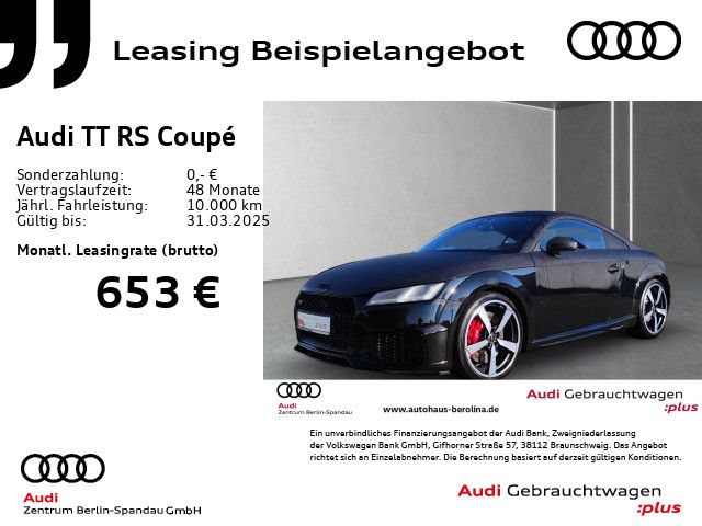 Audi TT RS Coupé *RS-AGA*MATRIX*B&O*280 km/h*NAV+*