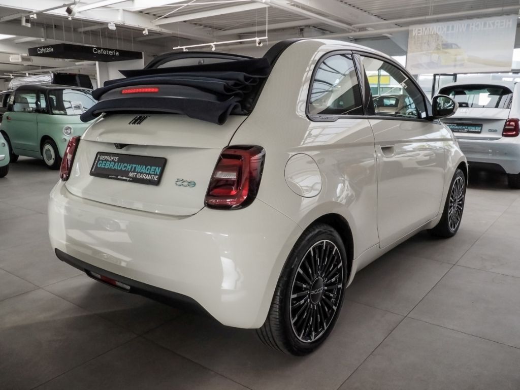 Fiat 500e Icon Cabrio RückKam Klimaauto LED imagem 3