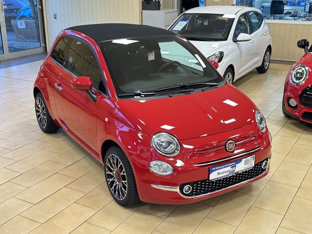 Fiat 500C Red*Faltdach*Navi*DAB*Tempomat*PDC*Klima