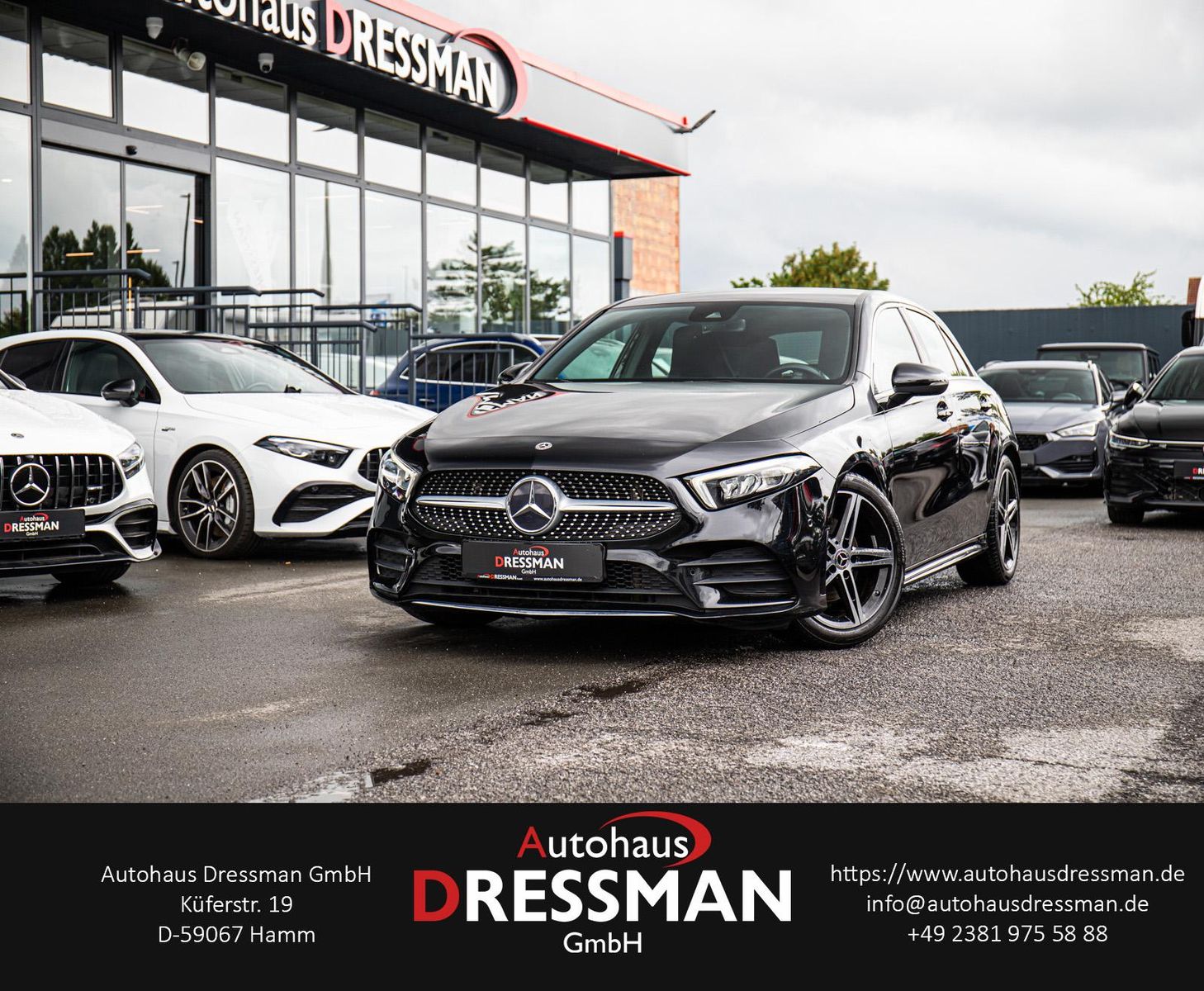 MERCEDES-BENZ A 200 AMG-LINE LED AHK WIDESCREEN RÜCKFAHRKAMERA