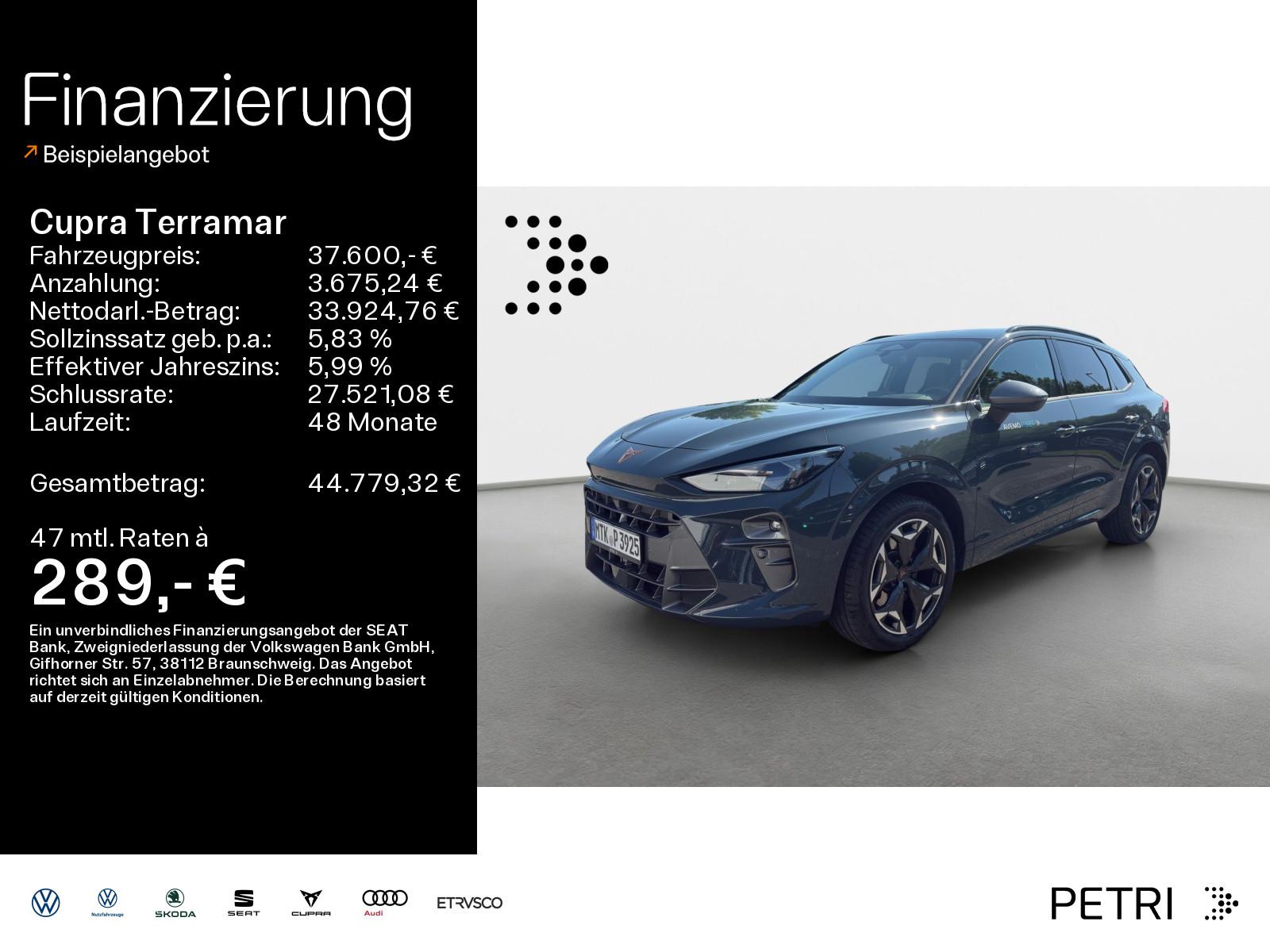 Cupra Terramar VZ 2.0 TSI 195 kW *Sennheiser*MATRIX*4W