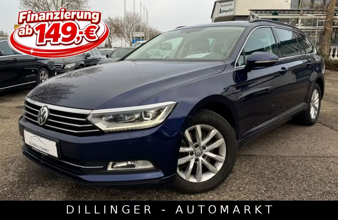 VW Passat Var. DSG Virtual Cock LED Nav AHK 360-Kam