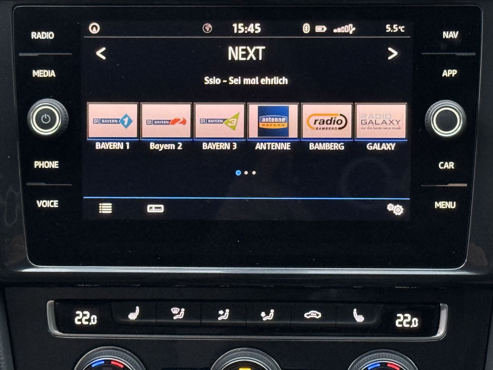 Fahrzeugabbildung Volkswagen Golf 1.5 TSI Comfortline BMT NAV+DIGDISPLAY+2HD