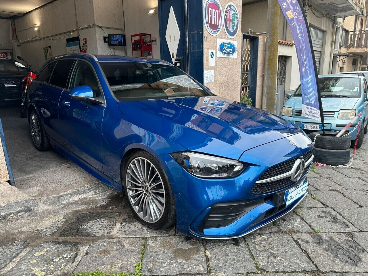 Mercedes-Benz Mercedes C 220 d mild hybrid 200 cv SW amg line 