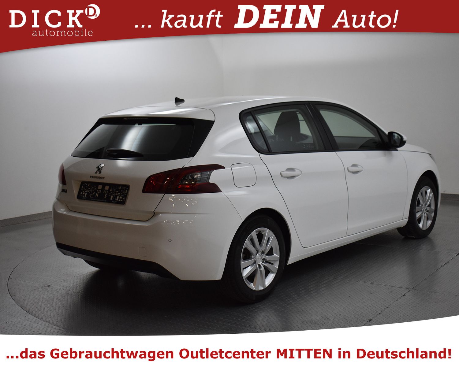 PEUGEOT 308 1.2 Aut. Active Pack NAVI+PDC+TEMP+MFL+APPLE - Image 7