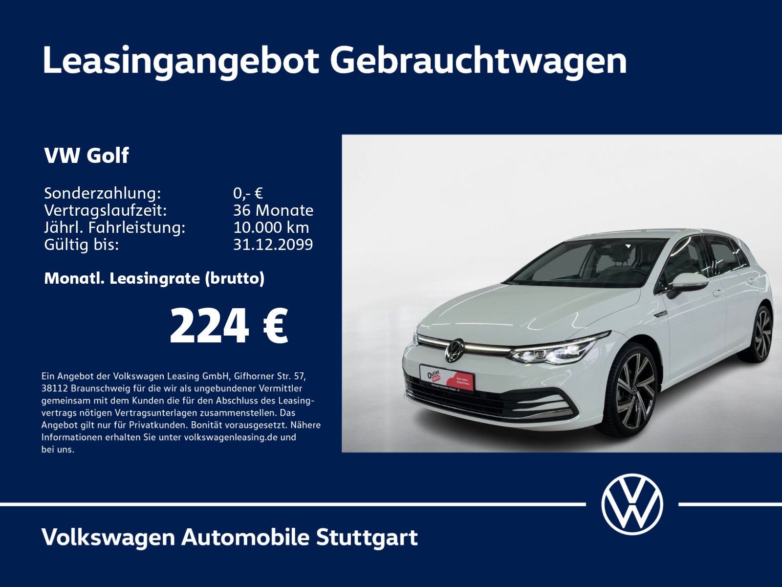 Volkswagen Golf Style 1.5 eTSI DSG Navi LED ACC SHZ PDC