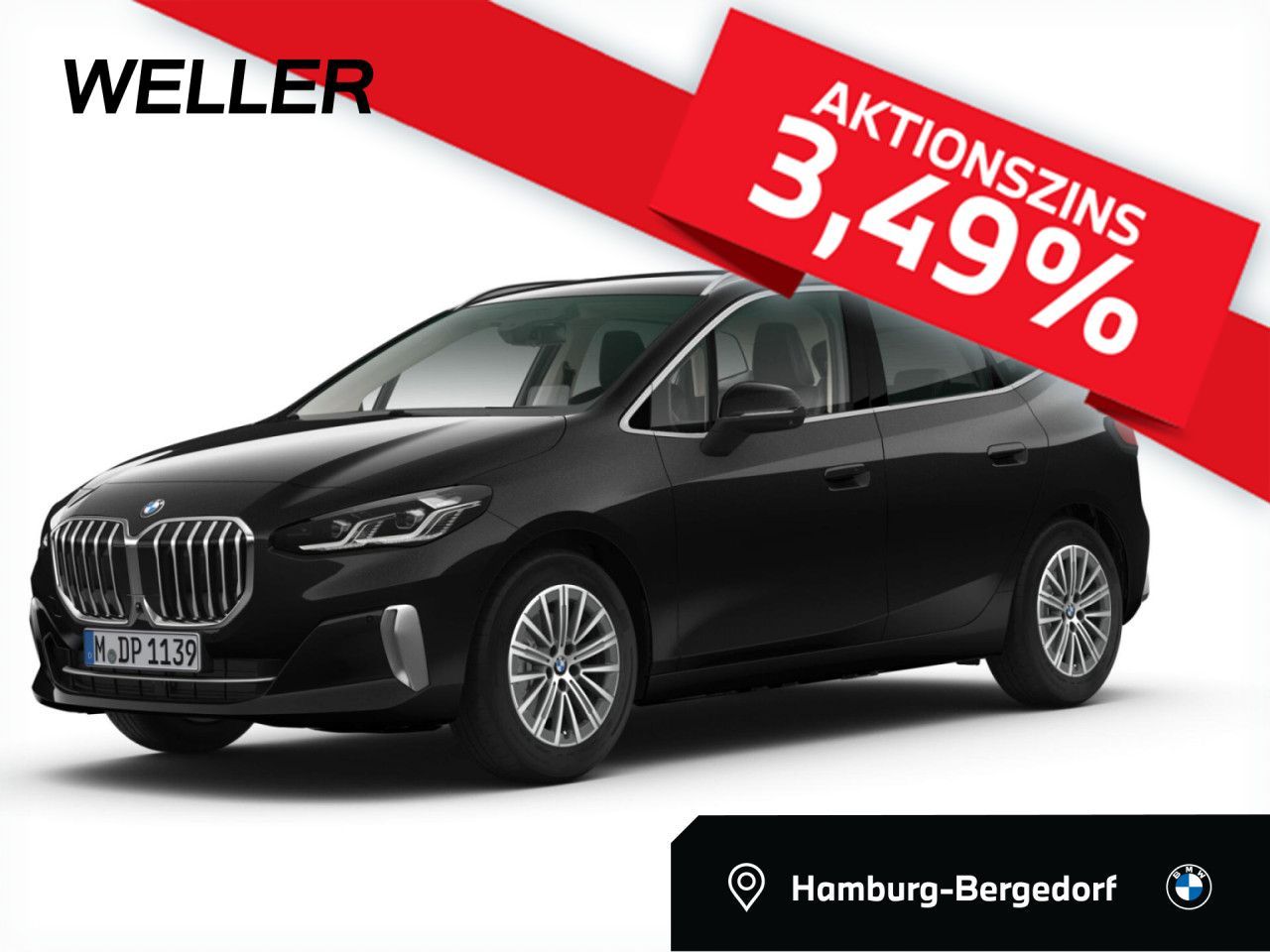 BMW 220i Active Tourer LC-Pro HUD AHK H/K DA/PA+ DAB