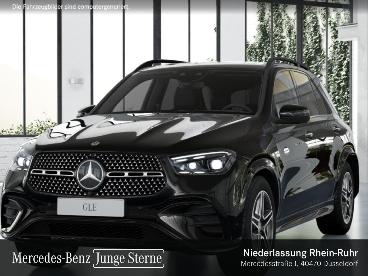 Mercedes-Benz GLE 300 d 4M AMG Adv. Night Pano DISTR AHK Airm foto 2