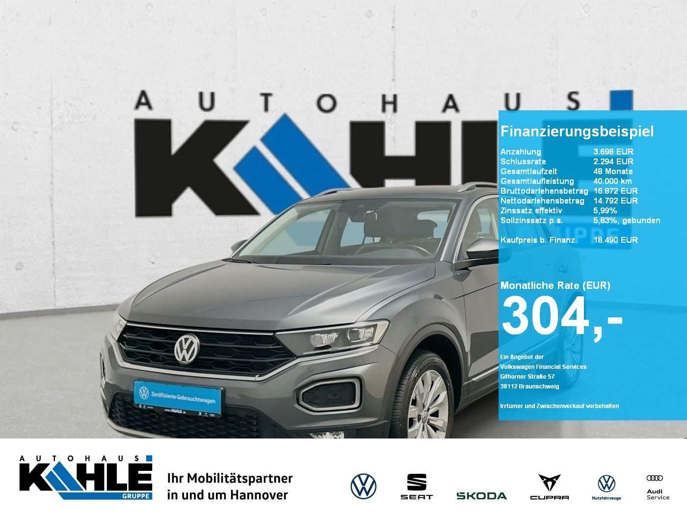 Volkswagen T-Roc 1.5 TSI DSG Sport ACC AHK Navi Sitzh PDC