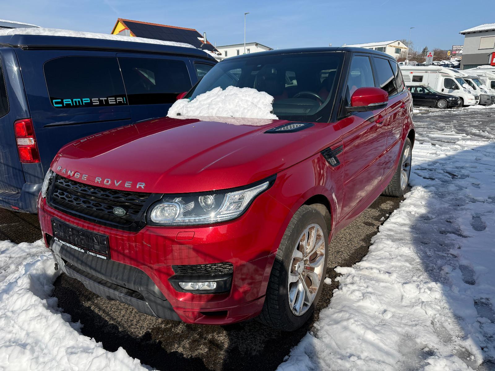 Land Rover Range Rover Sport 4,4 Autobiography Unfall