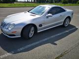 Mercedes-Benz SL 55 AMG AMG - silberne Mercedes-Benz SL 55 AMG