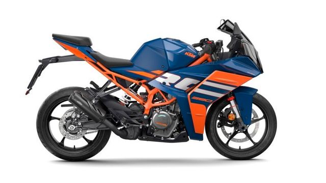 KTM RC 390 2024 blau Aktion, auf Lager!