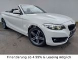 BMW 218I CABRIO SPORT LINE°LED°PDC°LEDER°NAVI°HARMAN