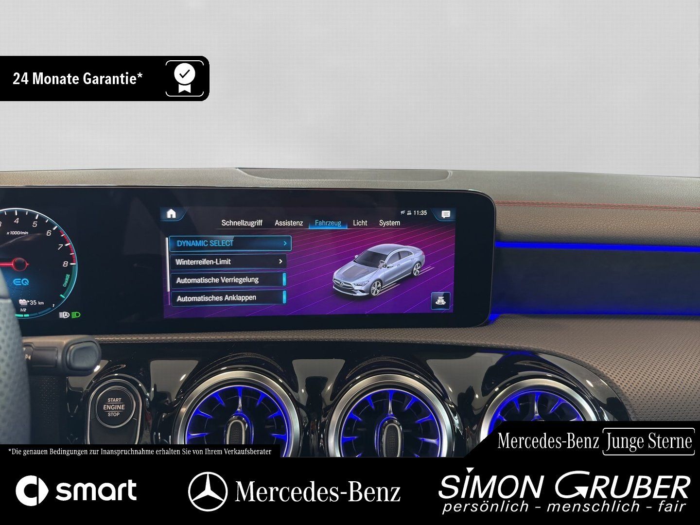 Fahrzeugabbildung Mercedes-Benz CLA 250 e AMG Night Pano Multibeam Ambi Kamera