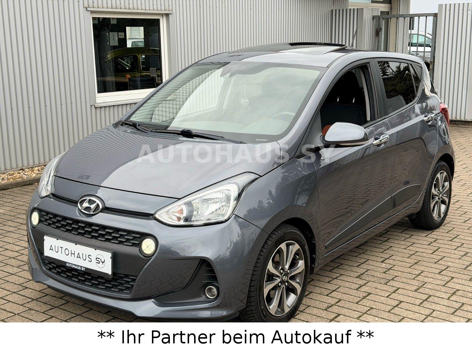 Hyundai i10 Style+ 1.HAND *NAVI-S.DACH-TEMPOMAT-SHZ-ALU*