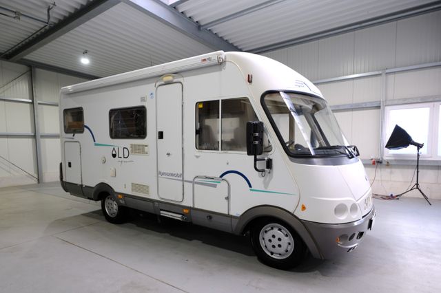 HYMER / ERIBA / HYMERCAR B 524/Festbett+Hubbett/Garage/DPF/Markise