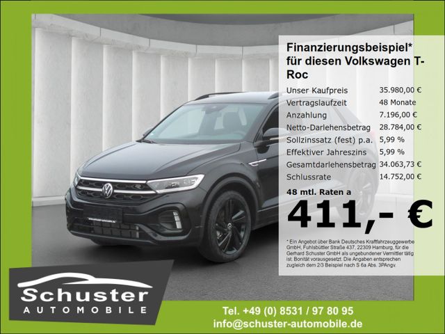 Volkswagen T-Roc R-LINE 1.5TSI*DSG AHK StndHzg Massage Navi