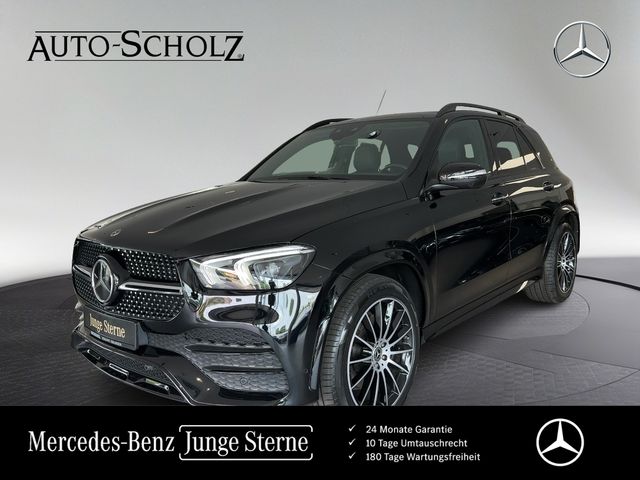 MERCEDES-BENZ GLE 400 d 4M AMG+NIGHT+7 SITZER+AHK+PANO+360°+WS