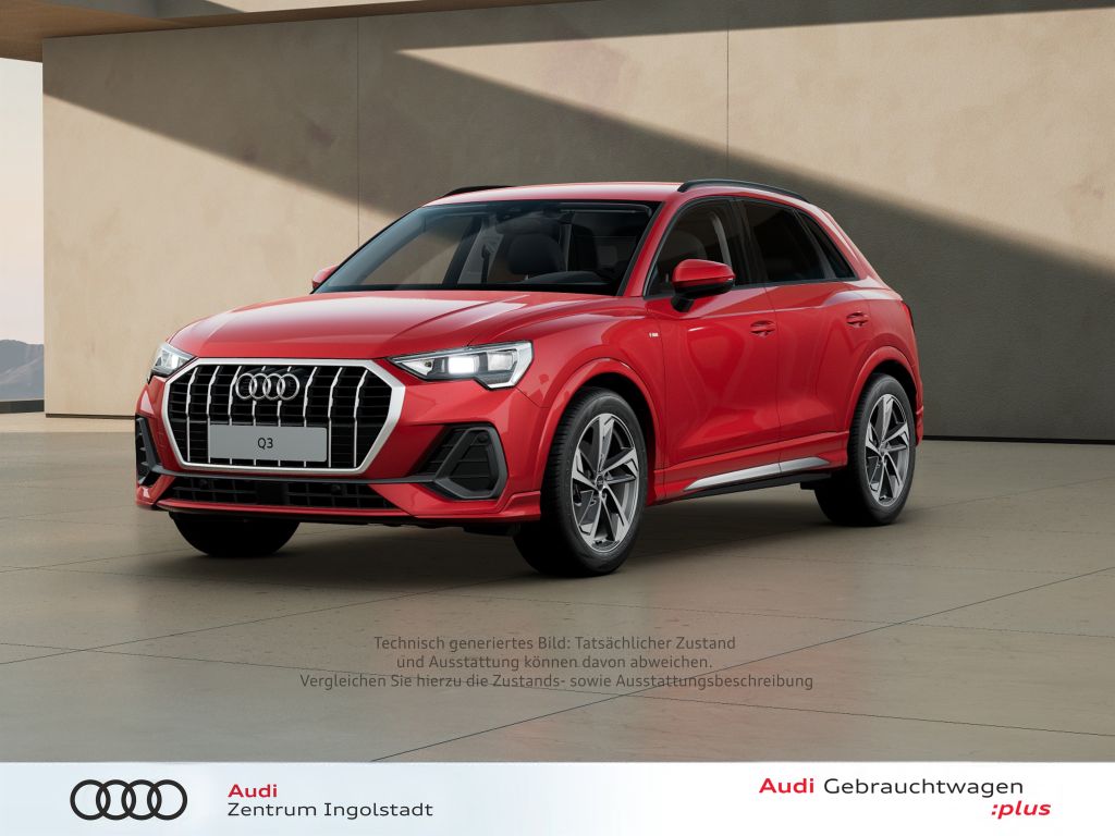 Audi Q3 35 TFSI S line AHK ACC PDC SHZ Navi+ Virt 19"