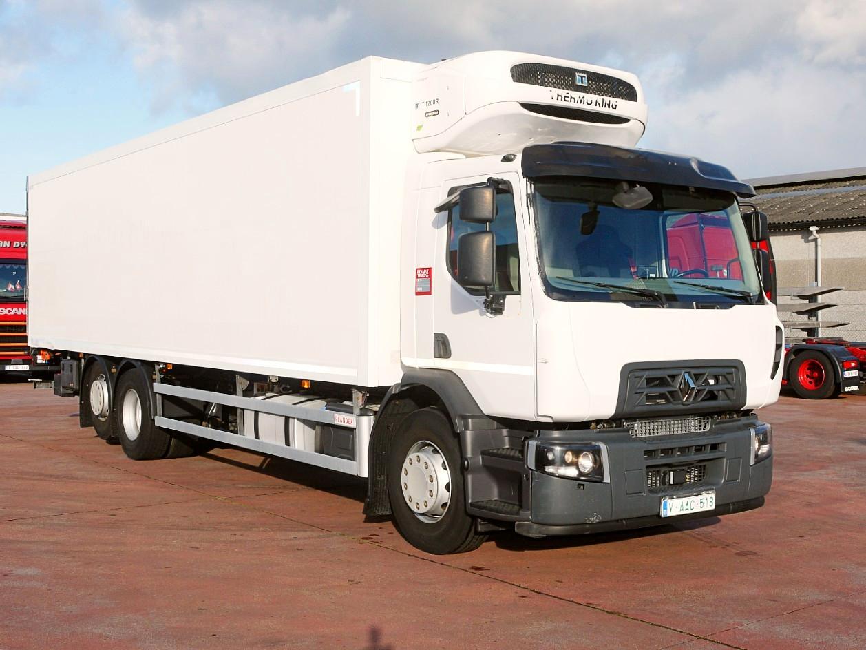Renault 26 320 D KUHLKOFFER THERMOKING MT T1200  6X2 A/C