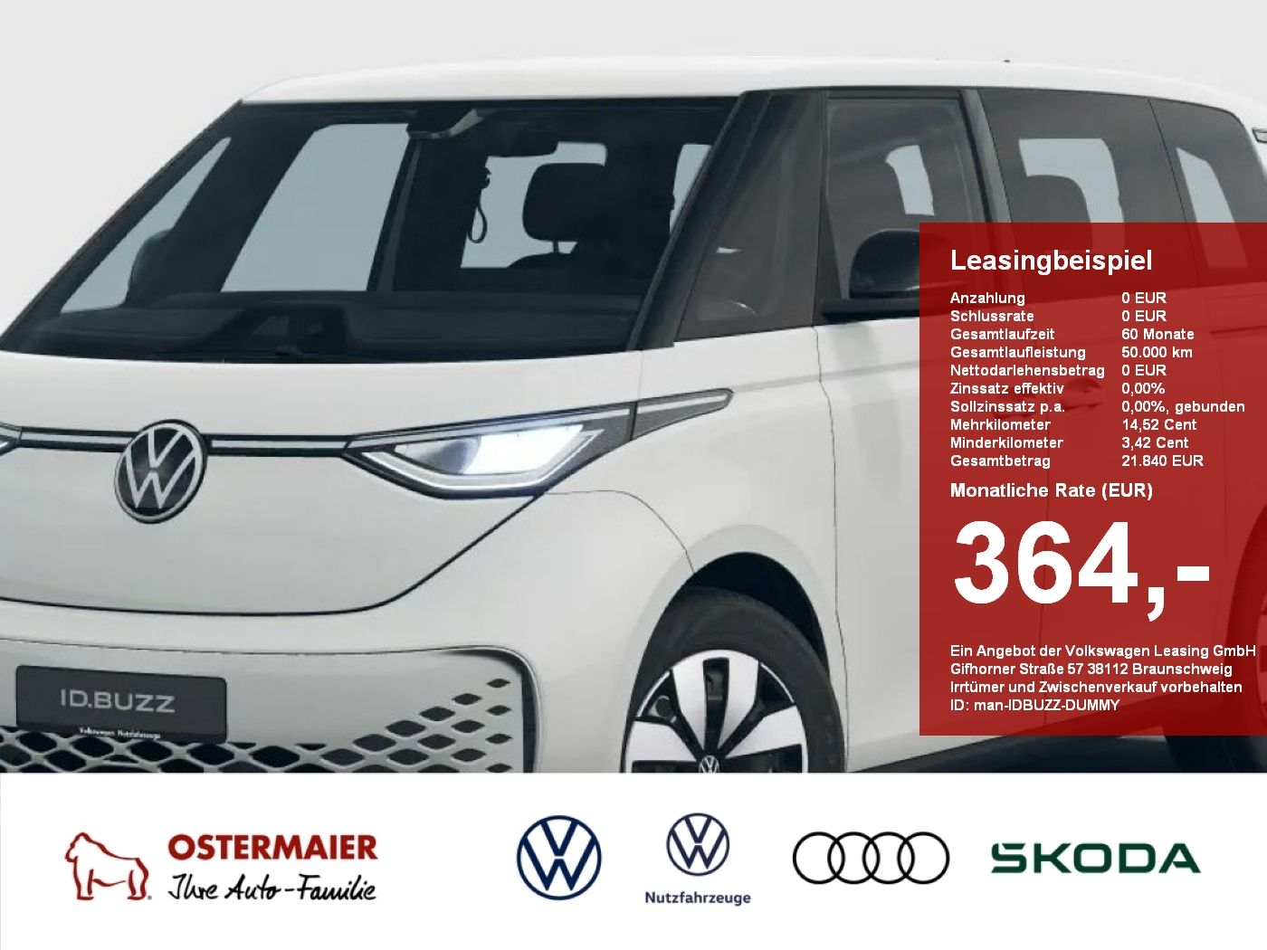 Volkswagen ID. Buzz Pro kurzer Radstand 286PS 79kWh LED,APP