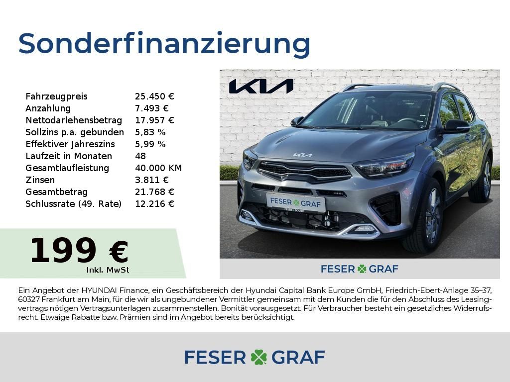Kia Stonic 1.0T 48V DCT GT Line TECHNIK Navi PDC