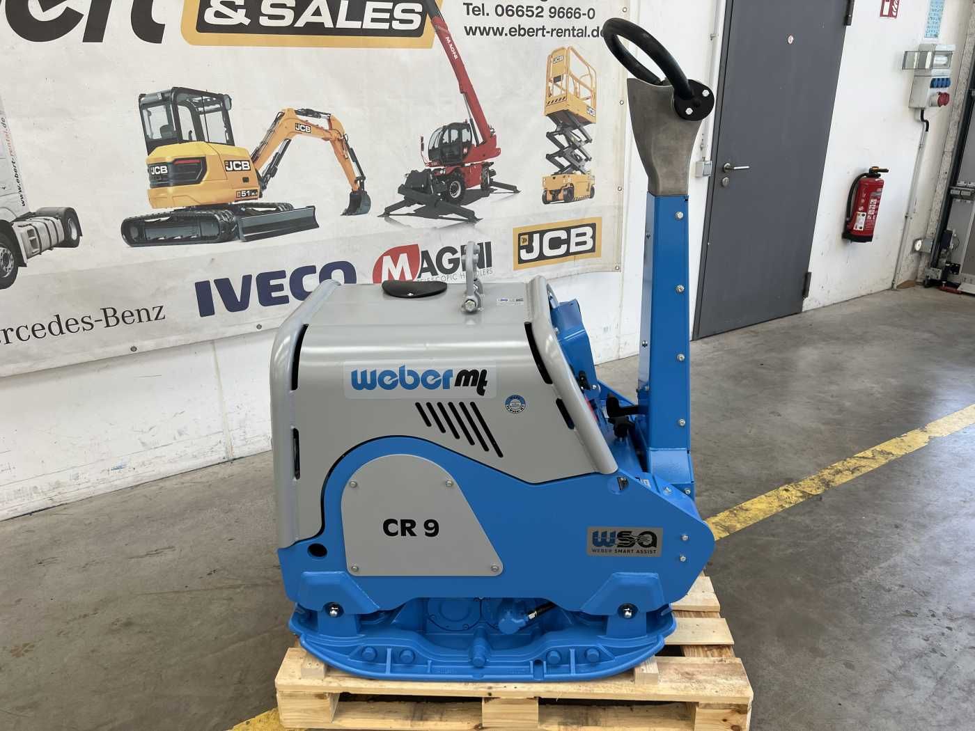 Fahrzeugabbildung Weber Weber CR 9 WSA Hatz-Diesel / 743 kg Rüttelplatte