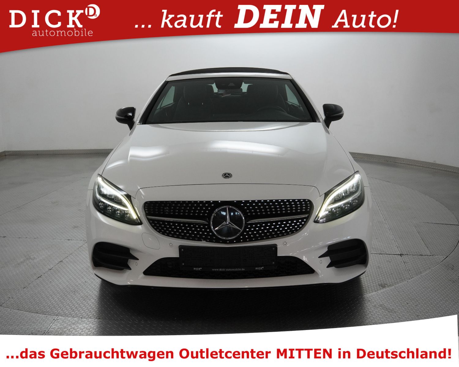Fahrzeugabbildung Mercedes-Benz C 180 Cabrio 9G 2X AMG AIRSC+KAM+LED+ACC+NAV+SHZ