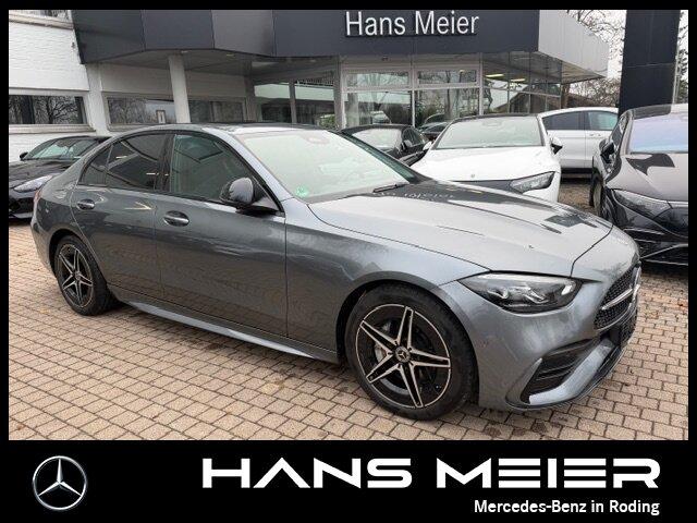 Mercedes-Benz C 220 d AMG AHK Schiebedach Night Ambiente Cam