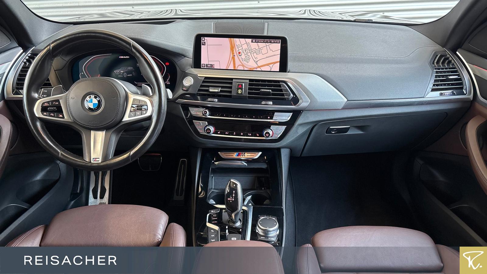BMW X3 M40i LCProf AHK ACC RFK LM21" HUD eSitz+Mem